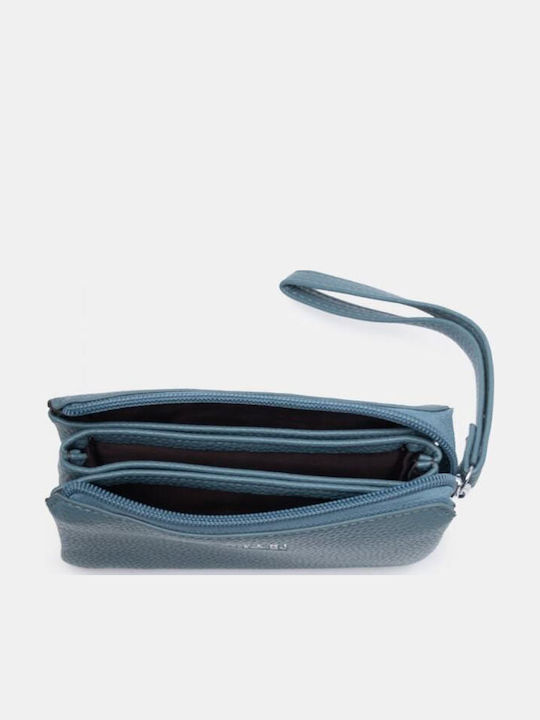 Large Women's Wallet Light Blue