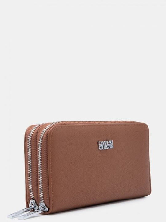 Large Women's Brown Wallet