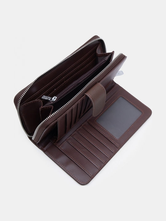 Large Brown Women's Wallet