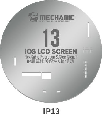 Mechanic Screen Cable Ic Protection Stencil Iphone 11-13 Pro Max