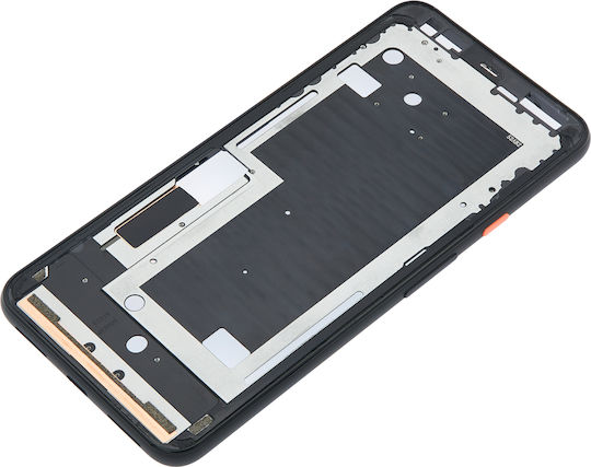 Mittelrahmengehäuse Google Pixel 4 XL Oh So Orange Einschalttaste