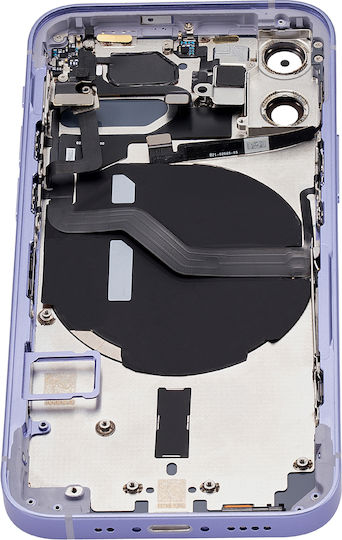 Back Housing W Small Parts Iphone 12 Mini Us Version Aftermarket Plus Purple