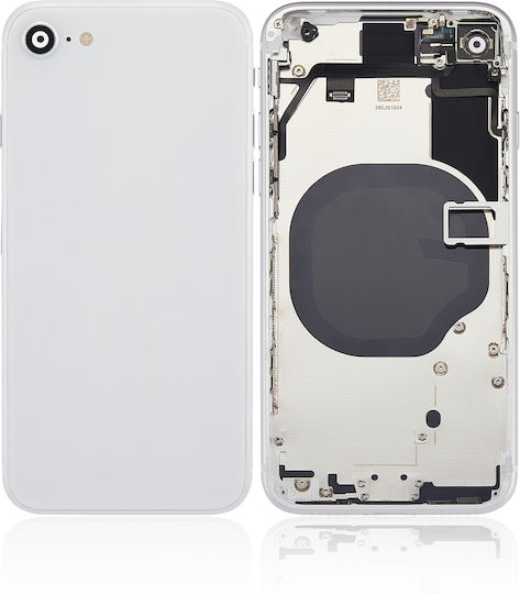 Back Housing W Small Components Pre-installed Iphone Se 2020 No Logo Aftermarket Plus White
