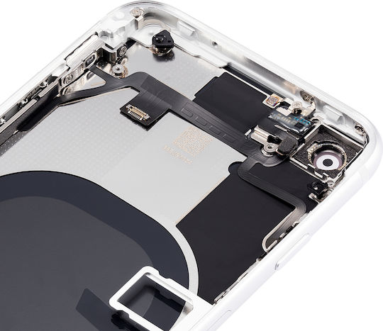 Back Housing W Small Components Pre-installed Iphone Se 2020 No Logo Aftermarket Plus White