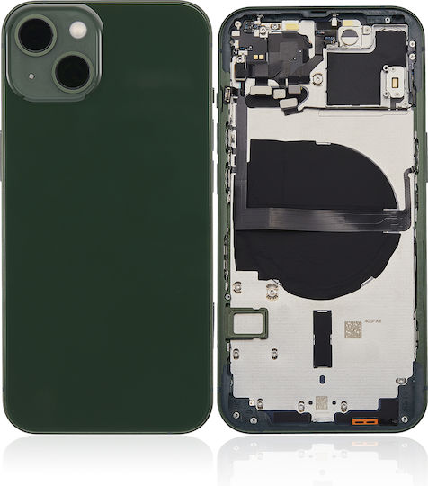 Back Housing W Small Parts Iphone 13 Us Version Aftermarket Plus Alpine Green