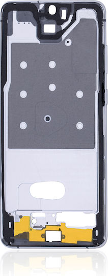 Ramă mediană pentru Samsung Galaxy S20 Plus, Alb Noros