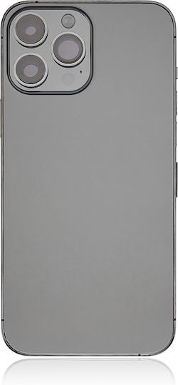 Rückgehäuse mit Kleinteilen iPhone 13 Pro Max US-Version Aftermarket Plus Graphit