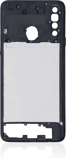 Средна рамка Samsung Galaxy A20s A207 2019 Aftermarket Plus Черна