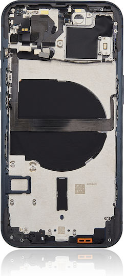 Carcasă Spate cu Piese Mici iPhone 13 Versiunea US Aftermarket Plus Midnight