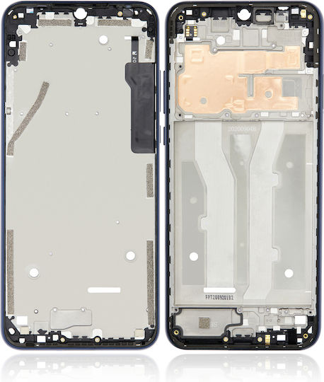 Mid-frame Housing Motorola Moto G Play Xt2093 2021 Misty Blue