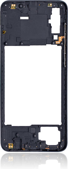 Mittelrahmengehäuse Samsung Galaxy A70 A705 2019 Aftermarket Plus Schwarz