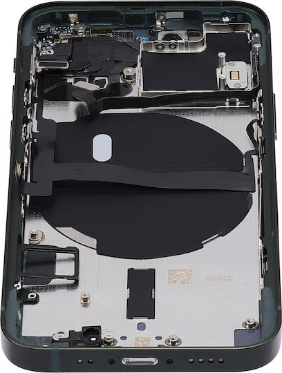 Carcasă Spate Cu Piese Mici iPhone 13 Mini Versiunea SUA Aftermarket Plus Verde Alpin