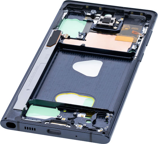 Carcasa de mijloc Samsung Galaxy Note 10 Negru Aura