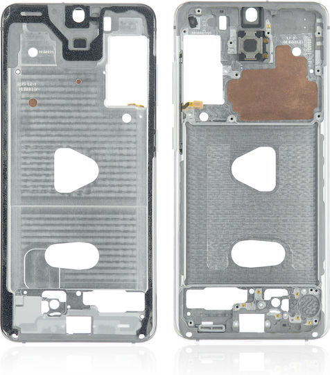 Средна рамка Samsung Galaxy S20 4G Cloud White