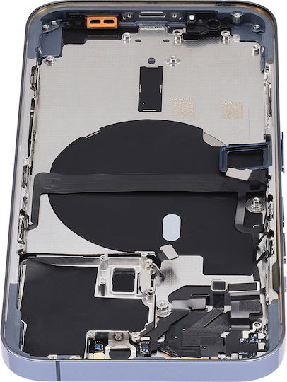 Заден корпус с малки части за iPhone 13 Pro, версия за САЩ, алтернативен, Plus, синьо Сиера