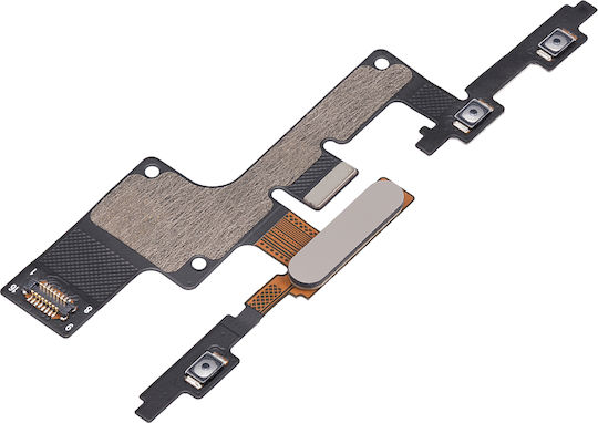 Flexkabel für Fingerabdrucksensor, Ein-/Aus-Taste und Lautstärketasten Sony Xperia 10 Plus Silber