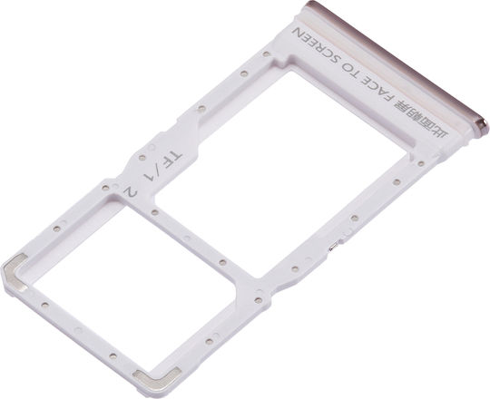 Dual-SIM-Kartenhalter Xiaomi Redmi Poco X3 X3 Pro Metall Bronze