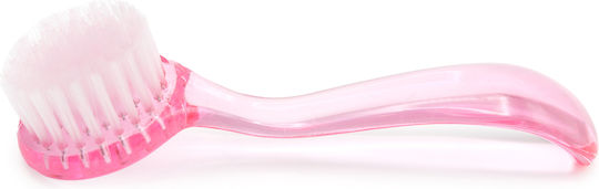 Global Fashion Round Dusting Brush Handle Pink