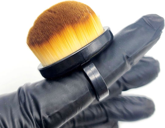 Global Fashion Fingerstaubpinsel Schwarz
