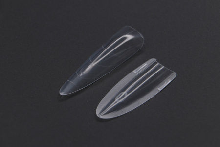 Global Fashion “long Stiletto” Dual Forms Nail Extensions 15 Sizes 240 Pieces Stiletto