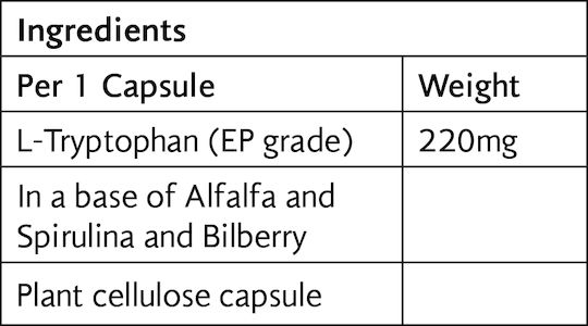 Viridian L-Tryptophan 30 Capsule