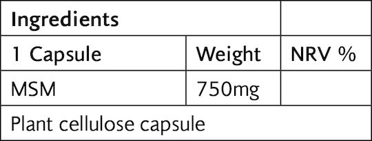 MSM 90 Capsule