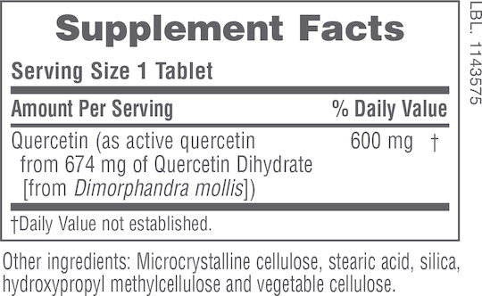 Nature's Plus Pro Quercetin 600mg 60 tabs
