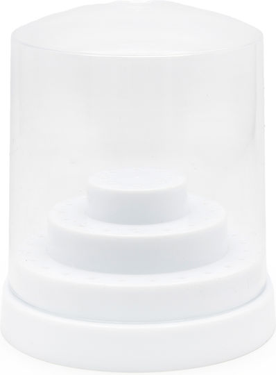 Global Fashion Large Bit Holder Fits 48 Bits White