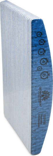 Global Fashion Nail File Ruler 150/150 Blue