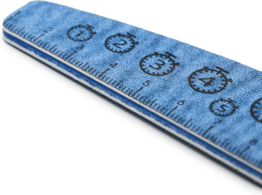 Global Fashion Nail File Ruler 150/150 Blue