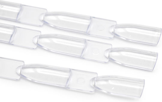 Global Fashion Farbfächer auf Ring für 3 Nägel Transparent