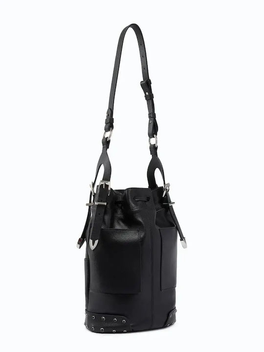 Pinko Schwarzer Damen-Lederbeutel Pinko Schwarzer Damen-Lederbeutel