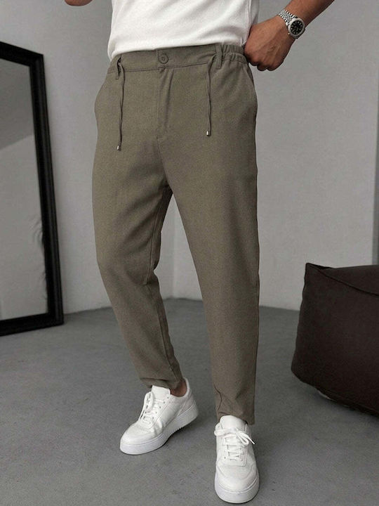 Men's Trousers Loose Fit Light Brown