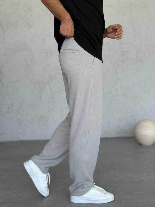 Men's Trousers Loose Fit Grey