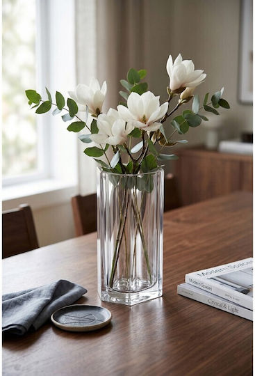 Bohemia Transparent Crystal Vase Y25cm Bohemia Transparent Crystal Vase Y25cm