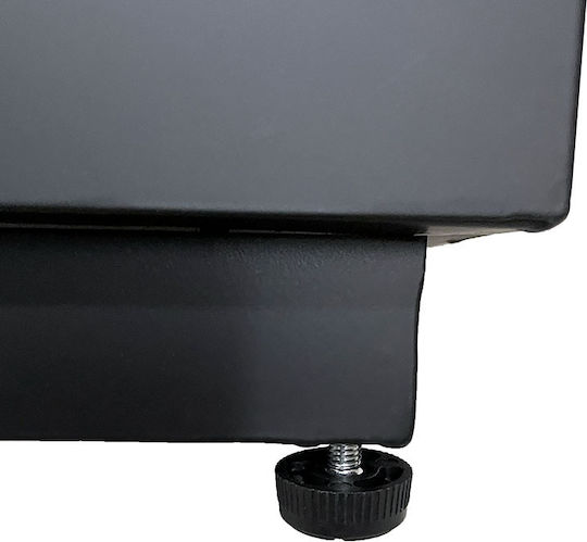 Marhome Blumenkasten Metallisch Charcoal 100x30x100cm.