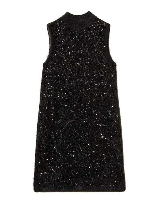 Mini-Abendkleid Schwarz