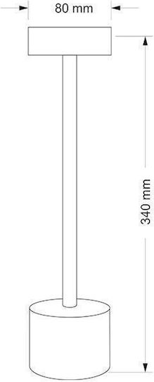 Adeleq Decorative Lamp White
