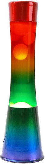 I-Total Lustră Decorativă Lampă de lavă Multicolor