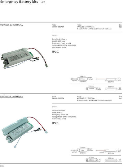 VK Lighting Einstellbares Dimmbares LED-Netzteil IP20
