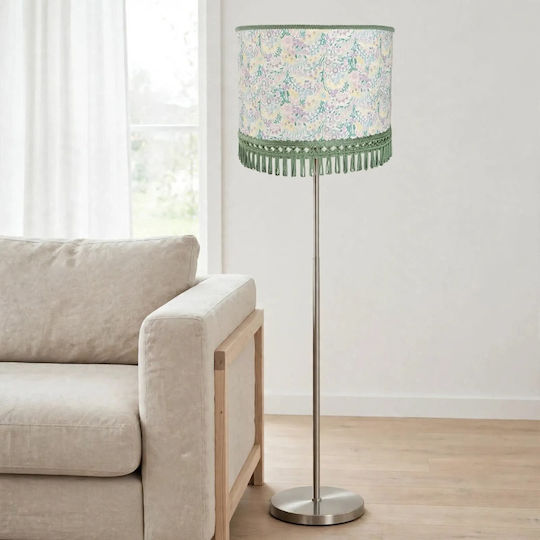 Green Elegant Floor Lamp H35xL25cm with Socket for E27 Bulb Green