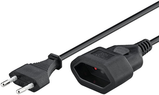 Goobay Extension Cable Cord 3m Black