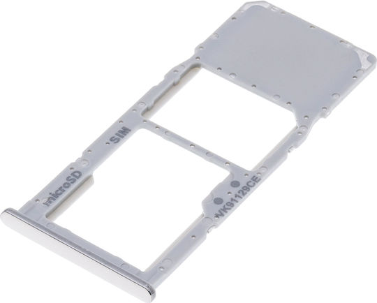 Single Sim Card Tray Samsung Galaxy A71 A715 2020 Prism Crush Silver