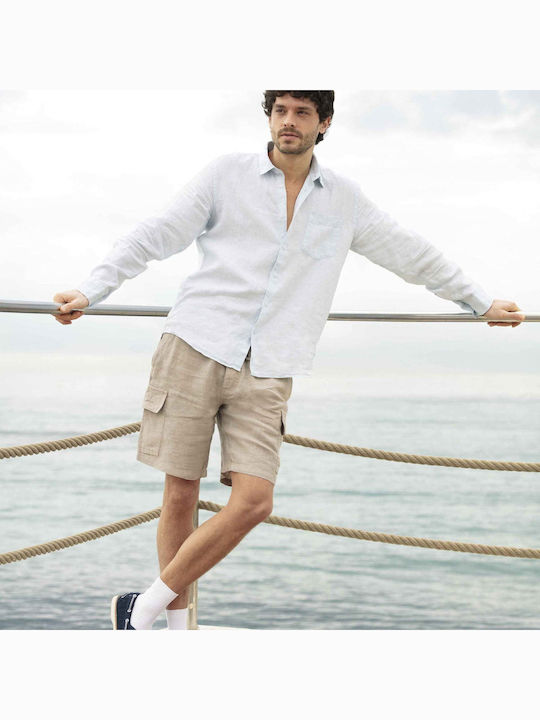Men's Pink Cargo Shorts