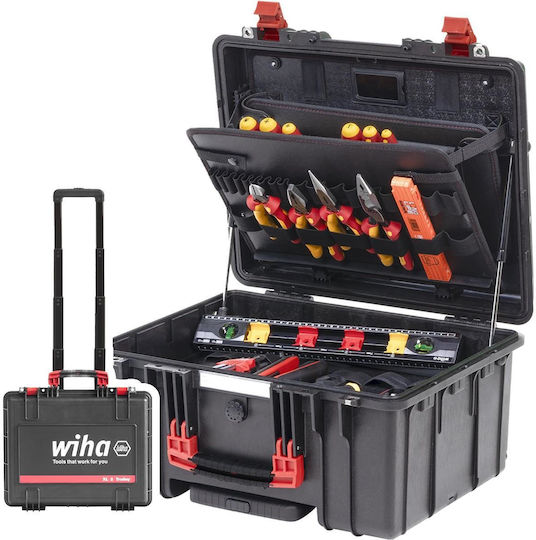Wiha Tool Case with 60 Electrician's Tools