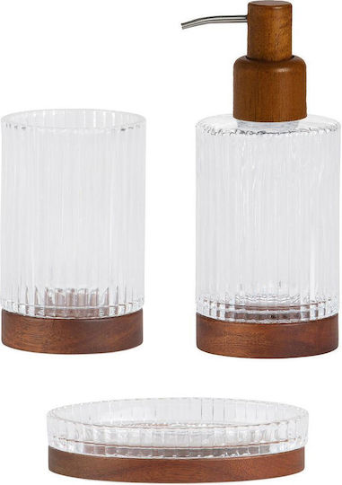 Andrea House Dispenser Γυάλινο Διάφανο 280ml Andrea House Dispenser Γυάλινο Διάφανο 280ml