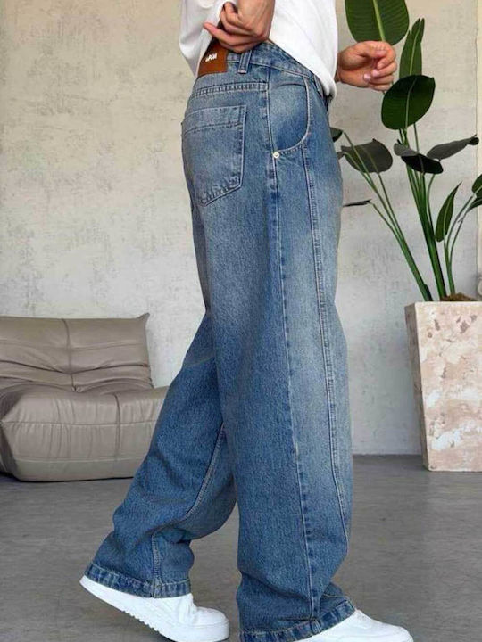 Мъжки дънки Loose Baggy Fit Сини