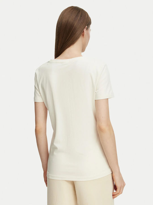 Guess Fabrizia Tricou Damă Crem
