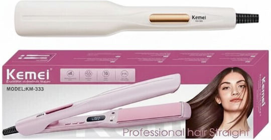 KM-333 Hair Straightener with Ceramic Plates 45W