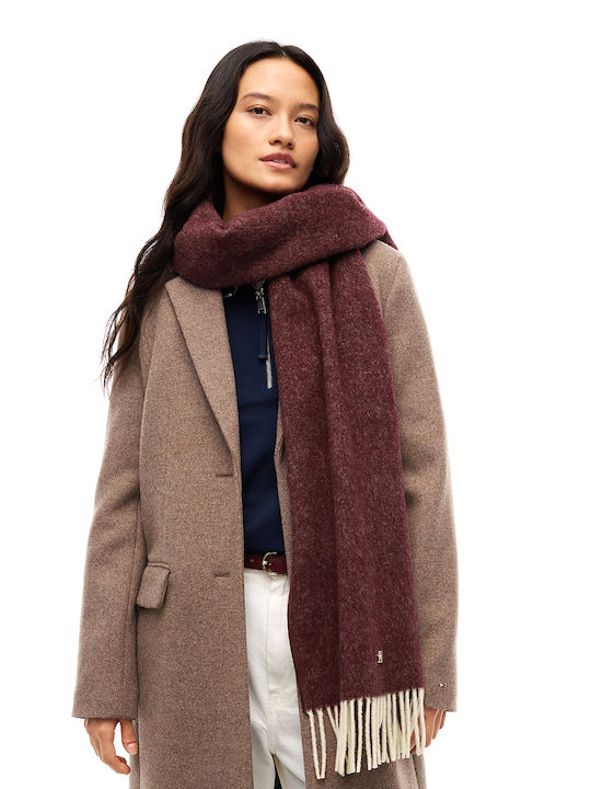Tommy Hilfiger Burgundy Women's Scarf